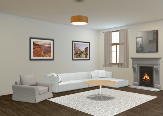 Our Living Room  Design Rendering