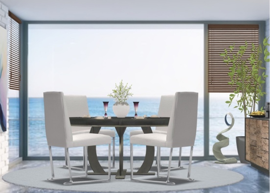 Dine In by the Sea Design Rendering