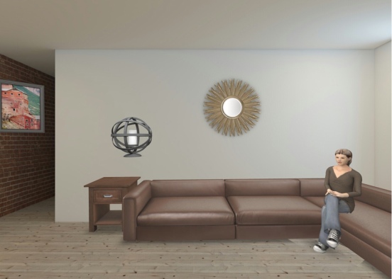 The stay room  Design Rendering
