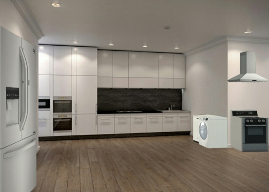 House #3 kitchen Design Rendering