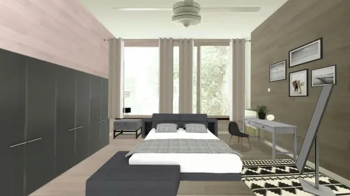 BLACK AND WHITE WT AZTEC ACCENT