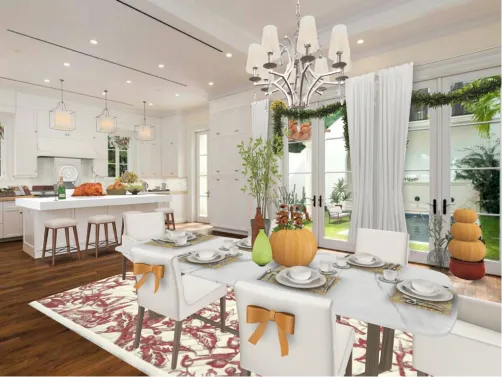 white kitchen
