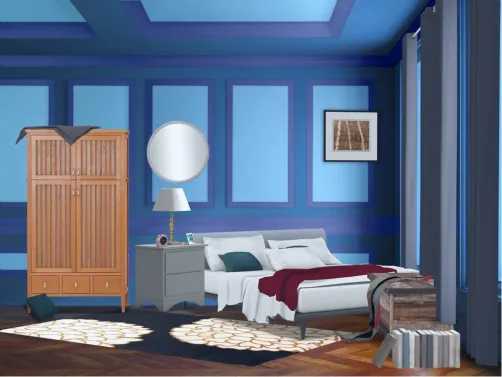 parents version of a messy bedroom!