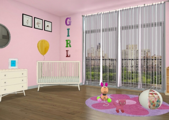 Baby girl Design Rendering