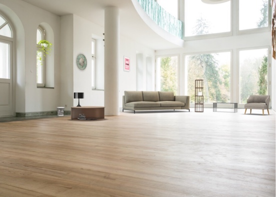 comfortable and beautiful living room Design Rendering