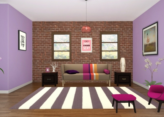 Purpleish Design Rendering