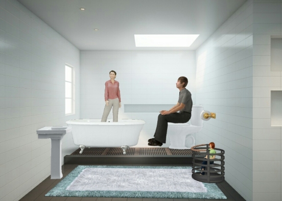 COOL BATHROOM Design Rendering