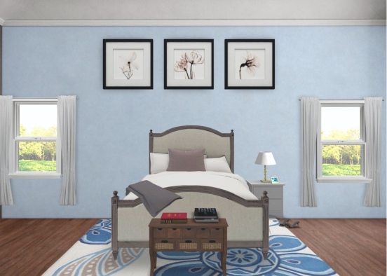 Bedroom classy Design Rendering