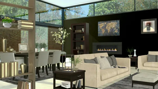 Professional interior design created with Homestyler 3D design software