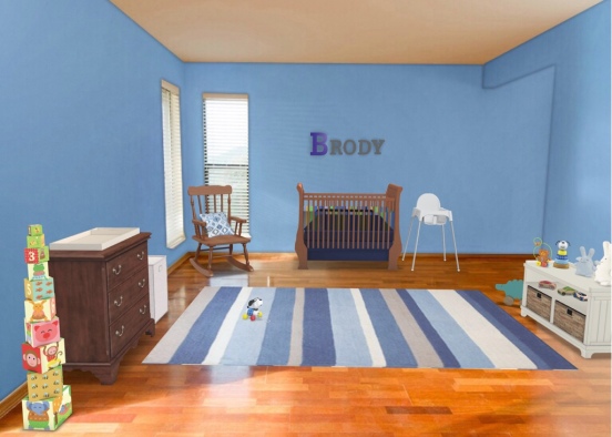 Child Room #4 Design Rendering