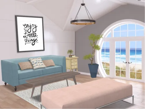 beach living room!
