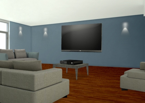 Living room 814 Design Rendering