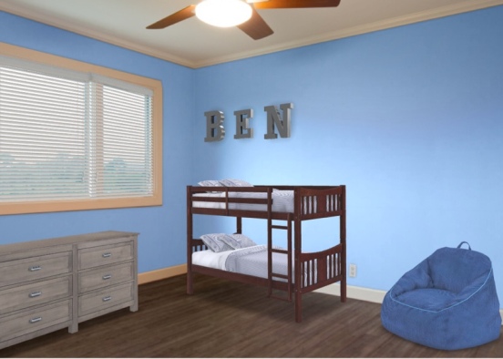 Ben’s Room Design Rendering