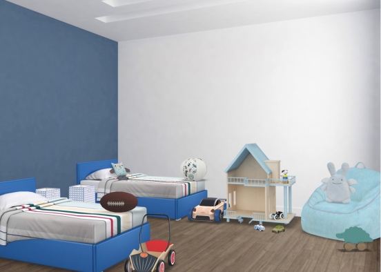 Habitación  para niños Design Rendering