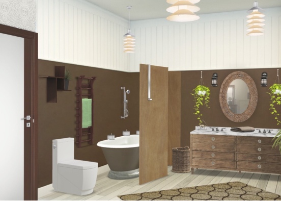 #bathroom Design Rendering