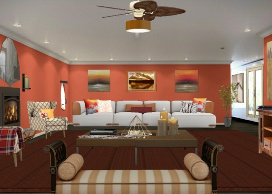 The heart of a home Design Rendering