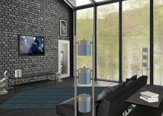 Living Room 01 Design Rendering