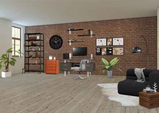 Brick thoughts Design Rendering