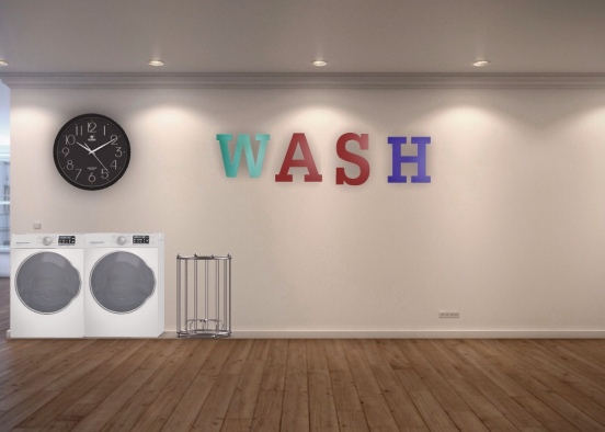 Laundry Design Rendering