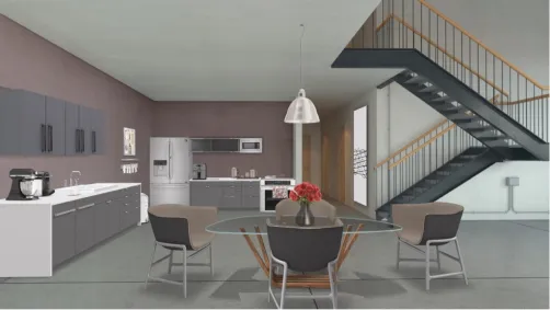 Condo kitchen