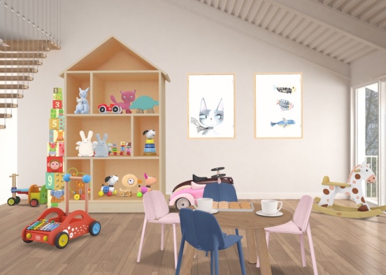 toy room Design Rendering