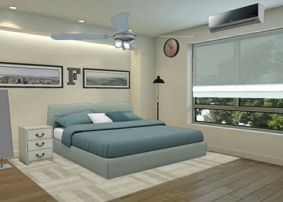 Simple Room Design Rendering