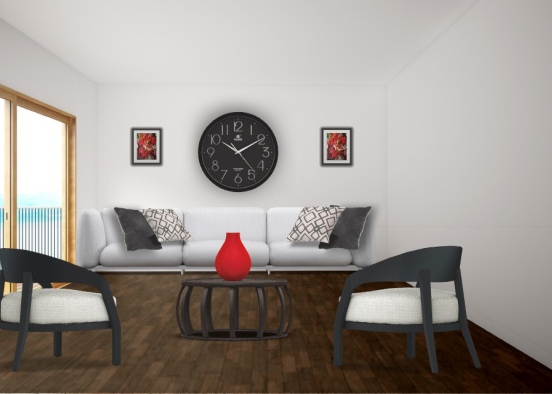 Sari k mally modern living room Design Rendering