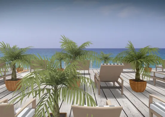 Boardwalk Lounge Design Rendering