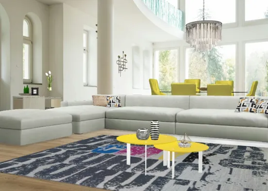 # Sala moderna Design Rendering