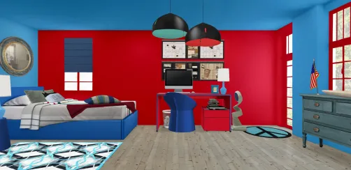 Red and blue ❤💙