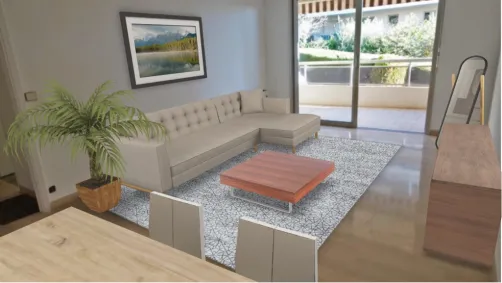 Plan aménagement 3D