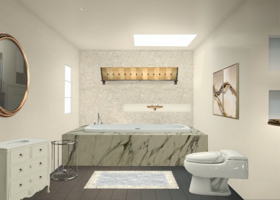 Bath Design Rendering