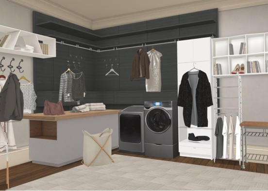laundry  Design Rendering