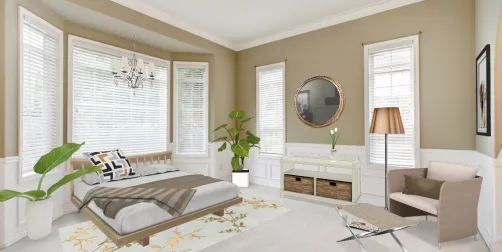 Schick in beige
