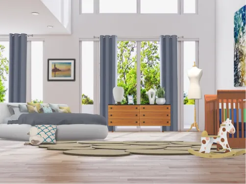 A room for mom and baby