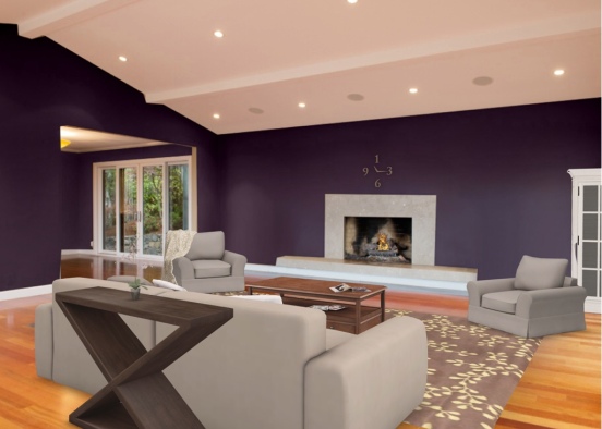 Living room #2 Design Rendering