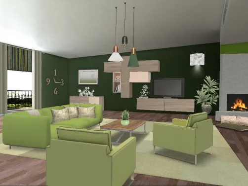 Green Livingroom