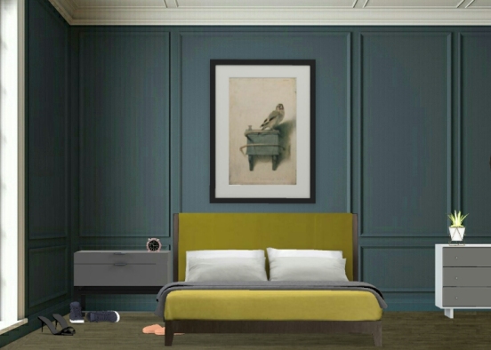 Bed Rest Design Rendering