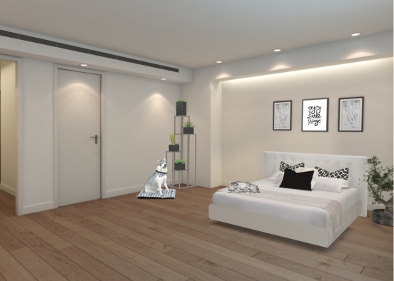 classic room with animals Design Rendering