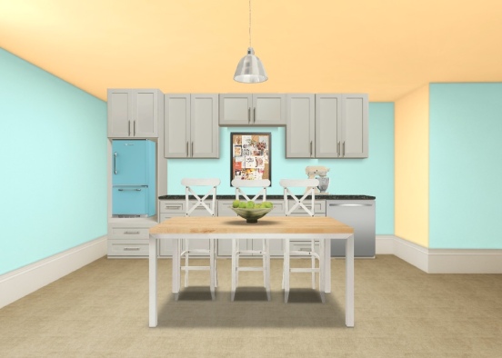 The Kitchen in the Sky Design Rendering