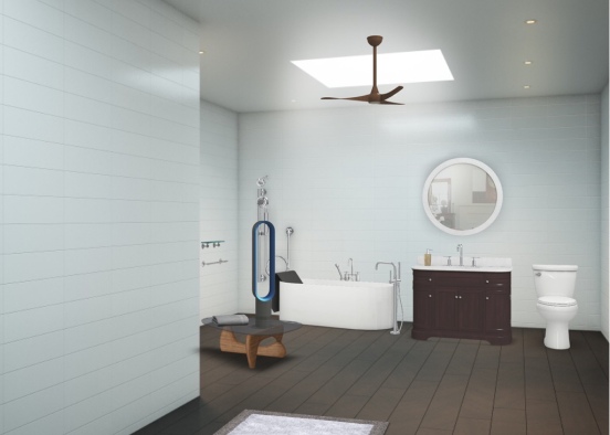 浴室 Design Rendering