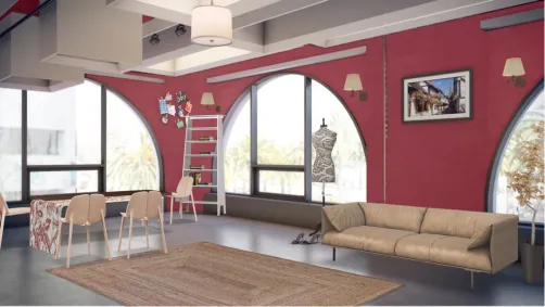 Commerical public interior