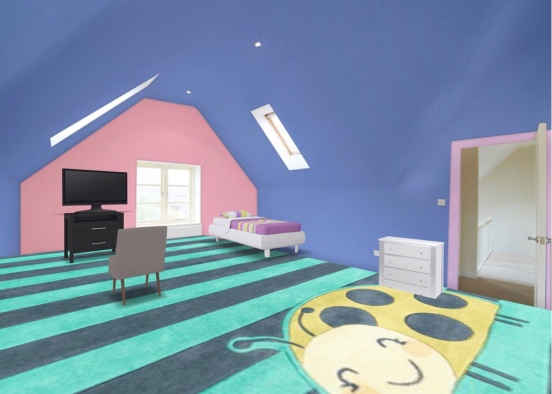 Toddler’s Room Design Rendering