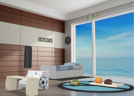 Rory’s bedroom Design Rendering