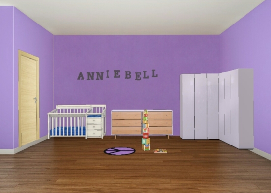 Child room Design Rendering