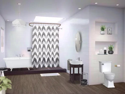 Light bathroom
