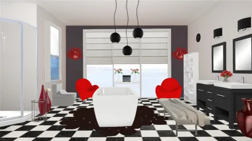 A Classic Retro Bathroom