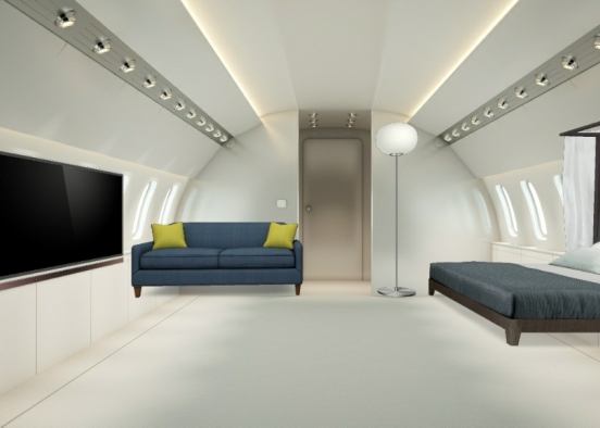 Jet bedroom  Design Rendering