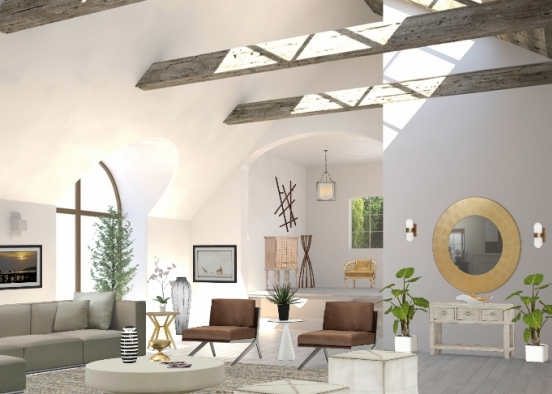 Livingroom  Design Rendering