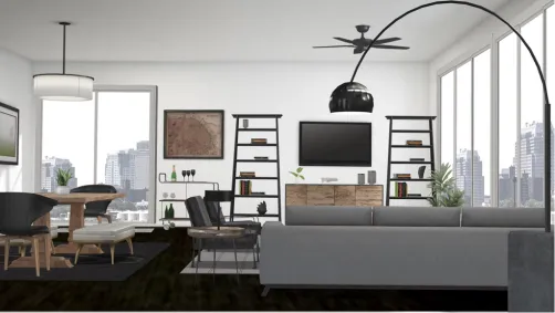 Chicago Apartment Greatroom